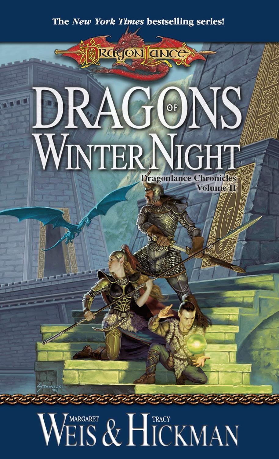 Book Cover of Dragons of Winter Night